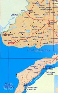 Εκδρομή 20-3-2016: χάρτης